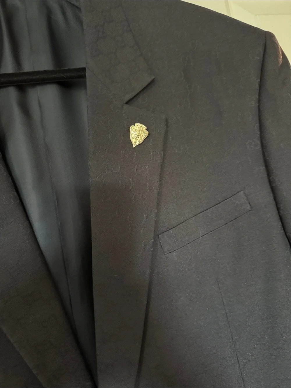 Gucci Black Men's Single-Breasted Sport Coat
